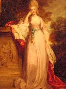 Sir Joshua Reynolds Portrait of Anne Montgomery  wife of 1st Marquess Townshend Spain oil painting artist